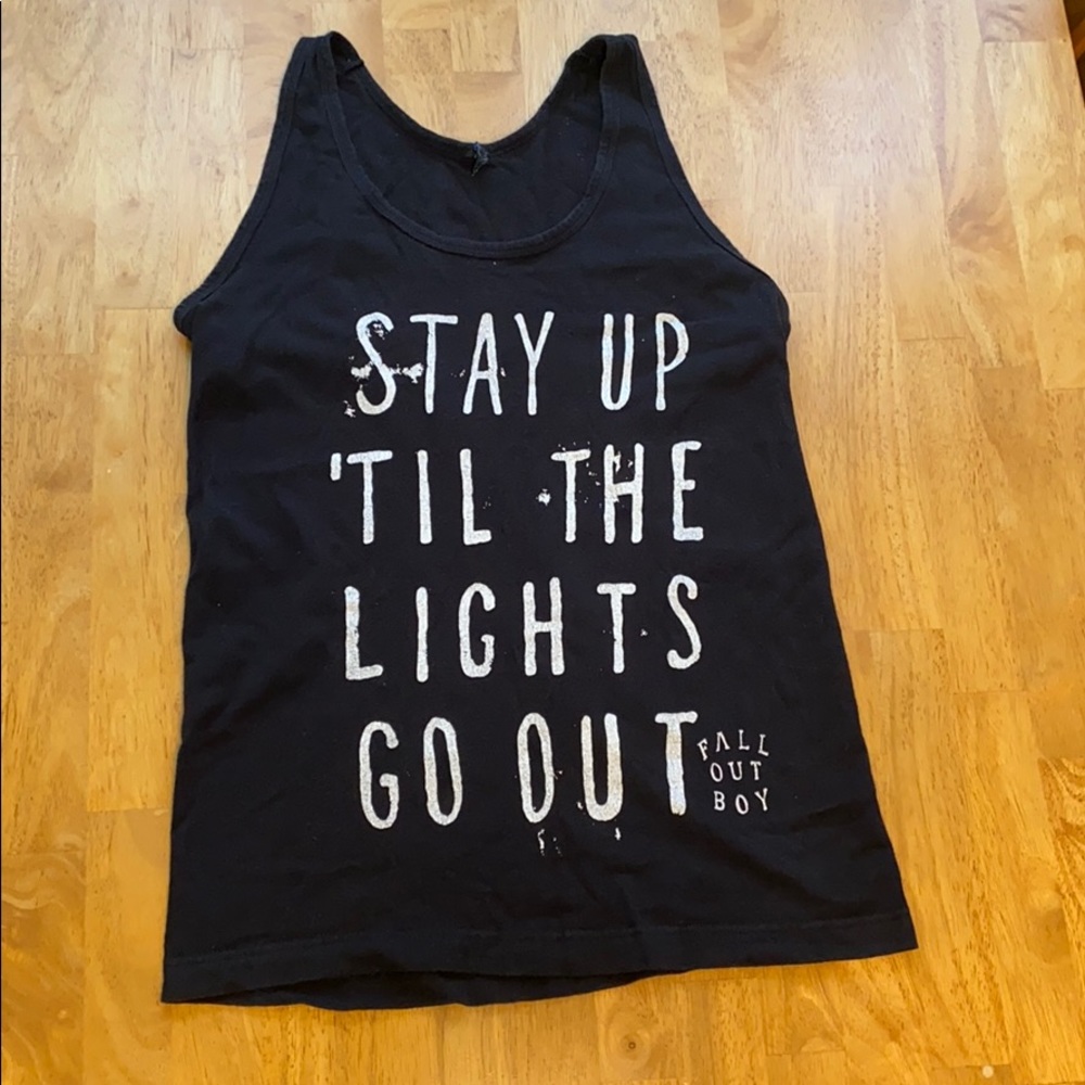 Fall out boy tank top